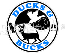 Ducks and Bucks - Hunting Decal