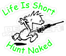 Hunt Naked - Hunting Decal