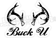 Buck U - Hunting Decal