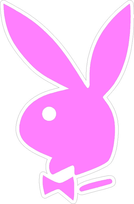 mq #bunny #playboy #blue #neon - Blue Play Boy Logo Png, Transparent Png -  kindpng