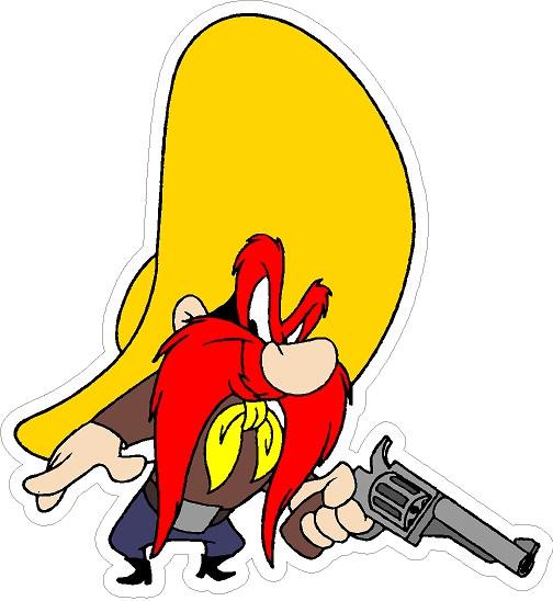 Yosemite Sam Decal