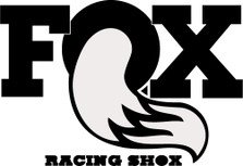 environ 12.70 cm rond rouge/noir/blanc decal FOX VTT Decal Fox Racing 5 in