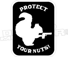 Protect Your Nuts Decal