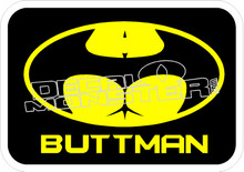 Buttman Decal Buttman Decal