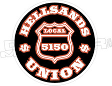 Hellsands Union Decal