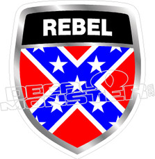 Rebel Crest Decal