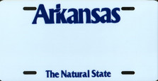 Arkansas State Auto Plate