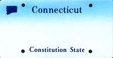 Connecticut State Auto Plate