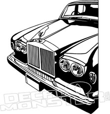 Rolls Royce1 Silhouette Wall Decal DM