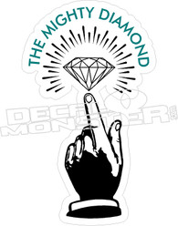 The Mighty Diamond Touch Decal Sticker