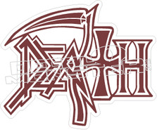 Death Band Decal Sticker