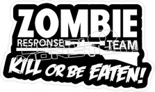 Zombie Response Team Decal Sticker