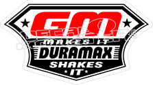GM Makes Duramax Shakes Decal Sticker