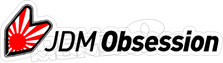 JDM Obsession Long Decal Sticker 