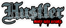 Hustler Money Over Bitches Decal Sticker