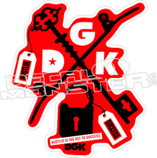 DGK 18 Decal Sticker