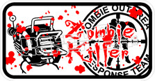 Zombie Outbreak Response Team Decal Sticker