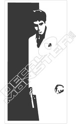 Scarface Decal Sticker 