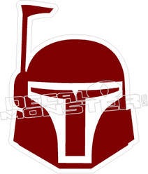 Star Wars Boba Fett Decal Sticker 