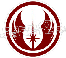 Star Wars10 Jedi Insignia Decal Sticker