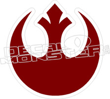 Star Wars17 Rebel Sign Decal Sticker