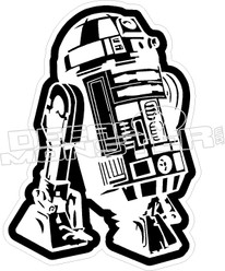 Star Wars18 R2 D2 Decal Sticker
