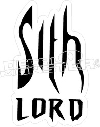 Star Wars22 Sith Lord Decal Sticker