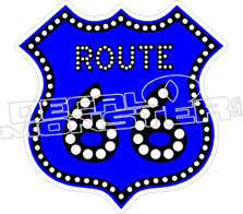 Route 66 Decal Sticker