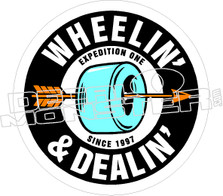 Expedition 1 Wheelin and Dealin Decal Sticker