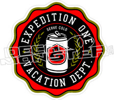 Expedition 1 Vacation Dept Decal Sticker
