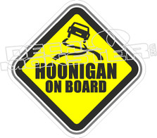Hoonigan On Board Decal Sticker