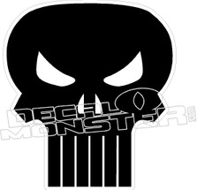Punisher Skull 6 Decal Sticker