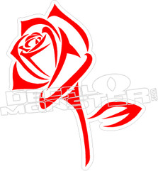 Rose 1 Decal Sticker