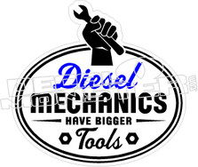 Diesel Mechanics Tools Decal Sticker 