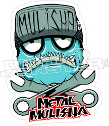 Metal Mulisha 18 Decal Sticker 