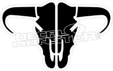 Cow Skull Decal Sticker
