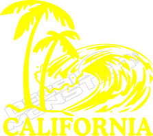 California Decal Sticker