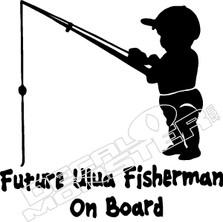 Hawaii Future Fisherman Decal Sticker