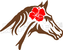 Hawaii Horse 51 Decal Sticker