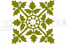 Hawaii Quilt Pattern 53 Decal Sticker