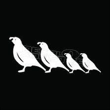 Partridge Family Bird Decal Sticker
