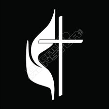 Religious Cross 53 Decal Sticker