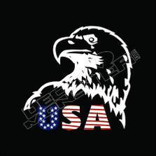Eagle USA Decal Sticker