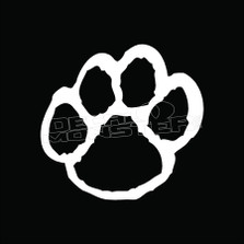 Dog Paw Outline 55 Decal Sticker