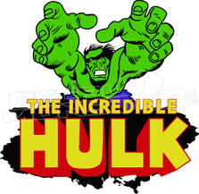 The Incredible Hulk 51 Decal Sticker