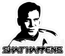 Shat Happens Decal Sticker