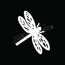 Dragonfly Tribal 52 Decal Sticker