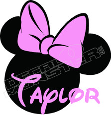 Minnie Mouse Decal Sticker