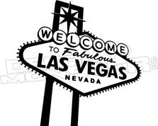 Welcome to Las Vegas Wall Decal Sticker