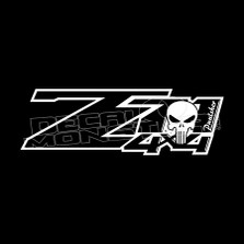 Z71 Punisher Decal Sticker